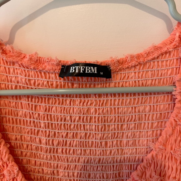 NWT Swiss Dot V Neck Dress - Picture 2 of 7